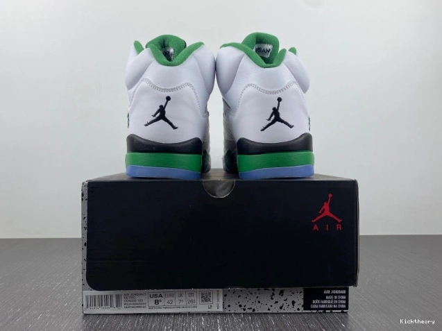 Kicktheory Jordan Green Lucky DD9336-103 Air 5 WMNS 0816